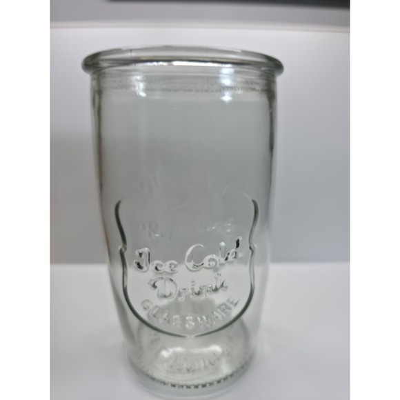 Home Essentials Glass Tumblers Set of 4 – 20 oz Iced Drink Coolers - Picture 7 of 11